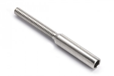 Stahl Löthülse ohne Schlitz M2, d=2,1mm (10)