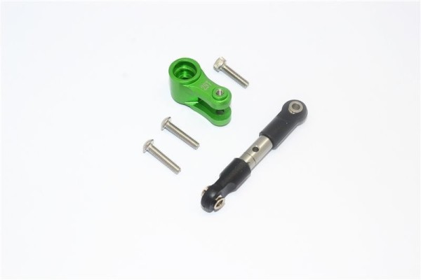 GPM Stainless Steel Tie Rod+25T Alu Servo Horn -5Pc Set