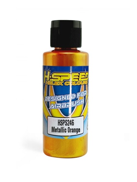 Lexan Airbrush Farbe 60 ml Metallic Orange