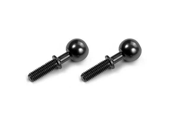 Pivot Ball Alu 13,7mm, mit Stahlschraube (2)