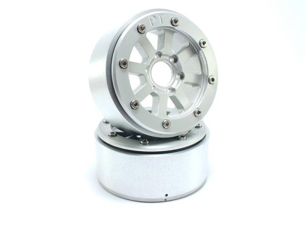 METSAFIL 1.9" HAMMER silber/silber Beadlock-Felgen