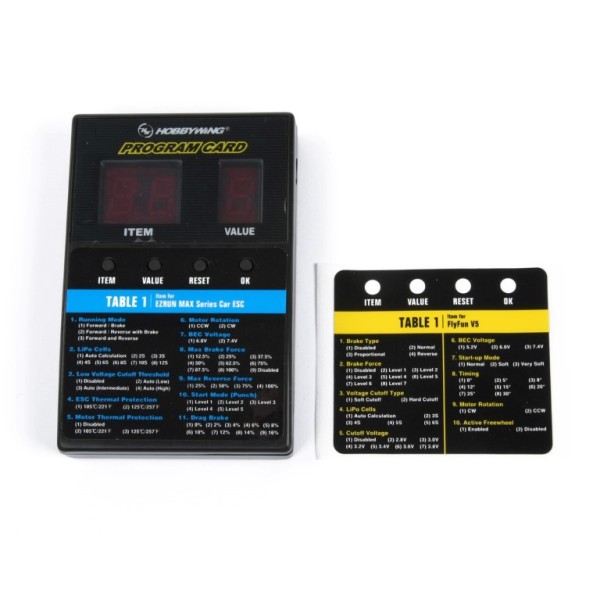 LED Programmierbox Universal Xerun, Ezrun, Quicrun, FlyFun