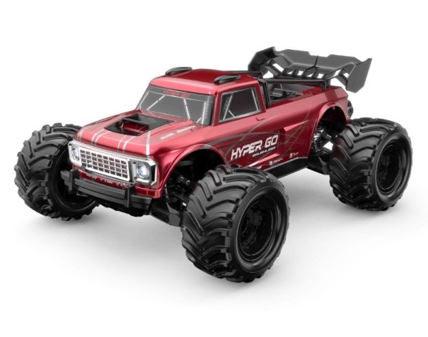 Hyper GO 1:10 Brushless Truck ARTR Rot (10210)
