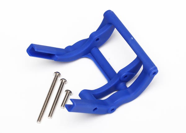 Wheelie Bar Hardware blau