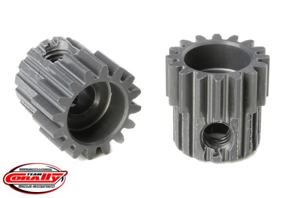 Motorritzel ALU 48dp 16Z Ø3,17mm Welle, AL7075 hart eloxiert