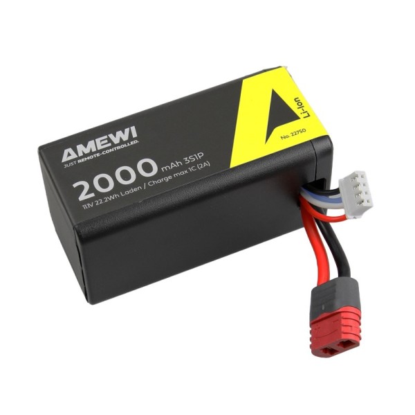 11,1V 2000mAh T-Stecker Hardcase LiPo Hyper GO TX12 Hyper GO TX12