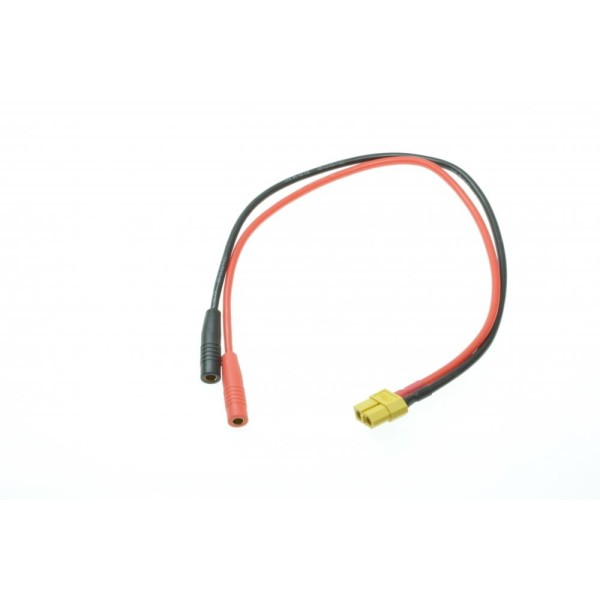 Ladekabeladapter XT60 Buchse auf 4mm Buchse 30cm 14AWG