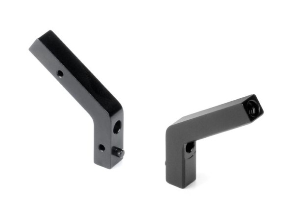 X4 Alu Shock Holder Rear Fixed For Uni Bulkheads (2)