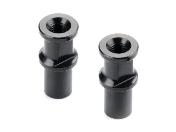 X4 Alu Steering Post For Dual Servo Saver - Deeper Countersunk (2)