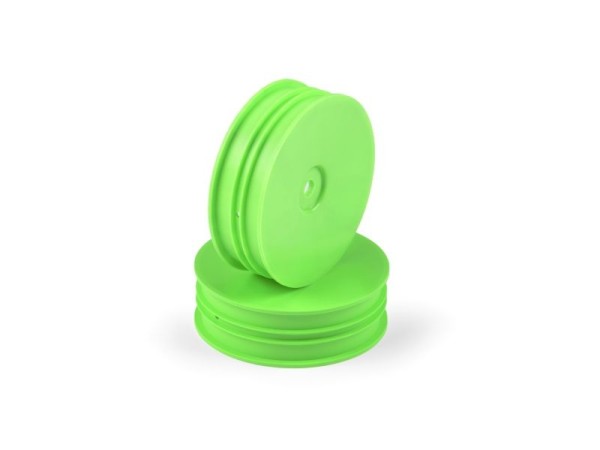 1:10 2WD Frontfelgen slim grün 12mm 2,2", Hudy (2)