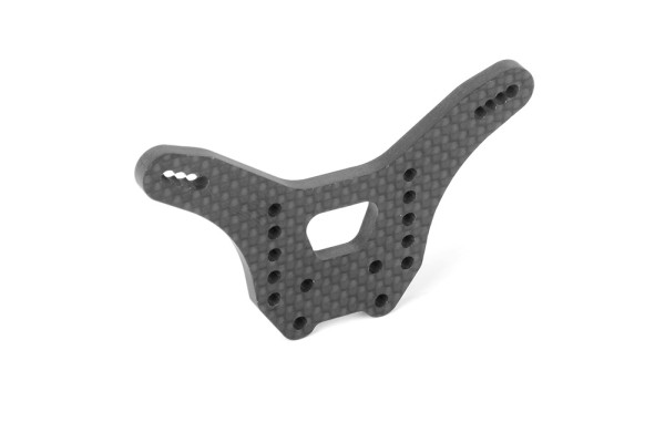 XB2 Graphite Dämpferbrücke - 4 Loch - Lcg - Hinten - 4.0mm