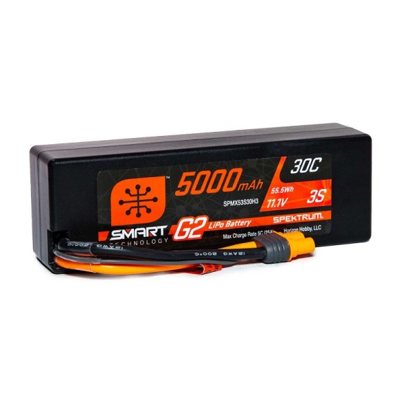 11,1V 5000mAh 30C (IC3) G2 Hard Case Smart-Lipo