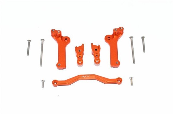 GPM Alu Heck-Shock Mount -11Pc Set Orange