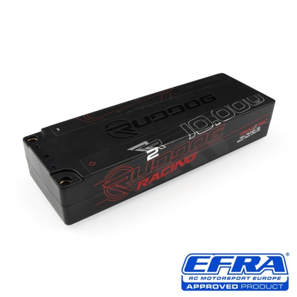 7,6V 10.000mAh 150C (h25,0mm) RR2 Stick LiPo, RUDDOG