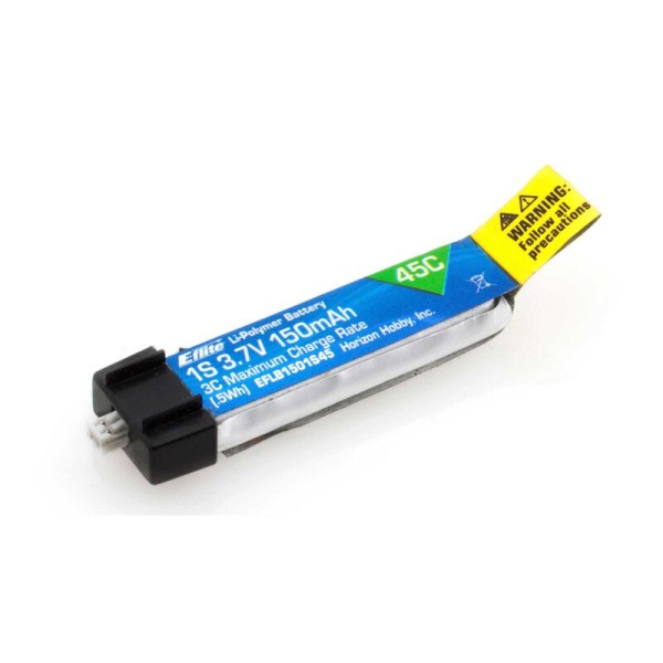 E-flite 150mAh 1S 3.7V 45C LiPo Akku