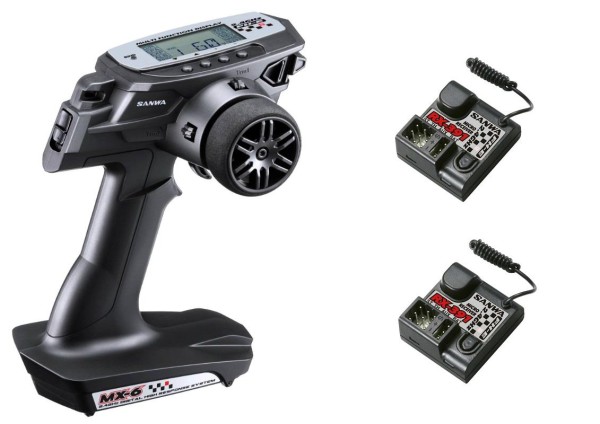 Sanwa MX-6 (FH-E) 2,4Ghz (2x RX 391w)