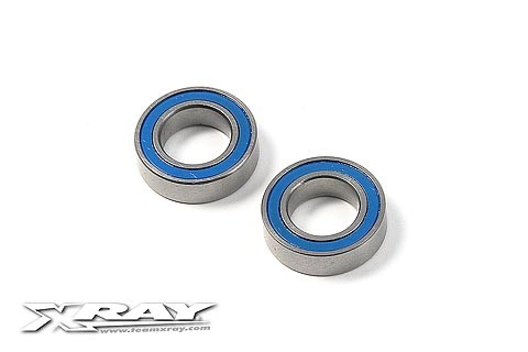 Kugellager 8x14x4mm, gummigedichtet & gefettet (2), Xray