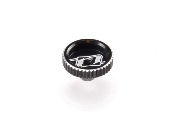 B64 Alu Battery Thumb Nut schwarz