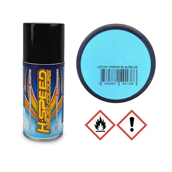 Lexanfarbe "Urman blau" 150ml