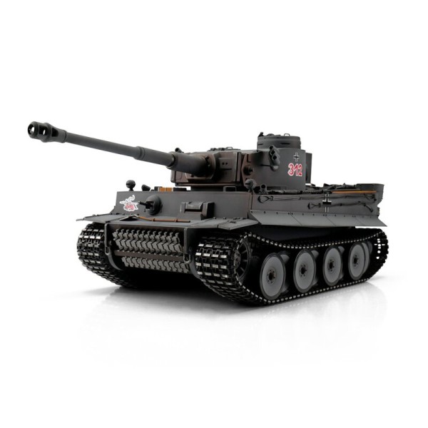 Tiger I Frühe Ausführung 1:16 grau BB (Metallketten/Getriebe)