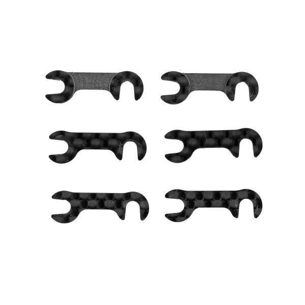 RC10TC8 FT Carbon Fiber Roll-Center Spacer Set