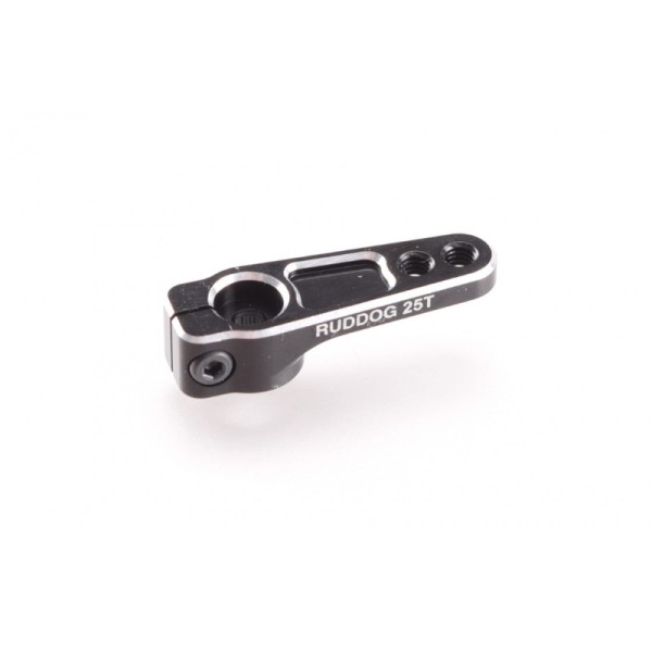 Aluminium Servo Horn 25 Zähne schwarz, mit Klemmschraube