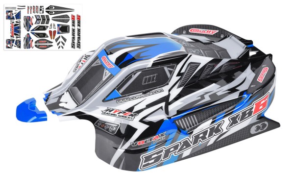SPARK Karosserie lackiert blau