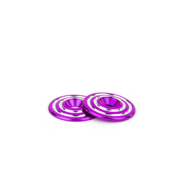 Avid RC "Ringer" 1:10 Heckspoilerscheiben purple (2)