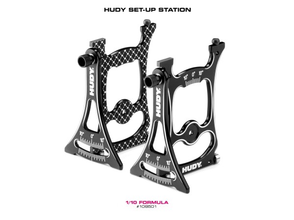 Hudy Set-Up System für 1/10 Formel Cars