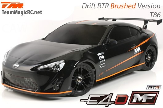 1:10 E4D-MF 4WD Brushed Drift RTR Toyota T86, Team Magic