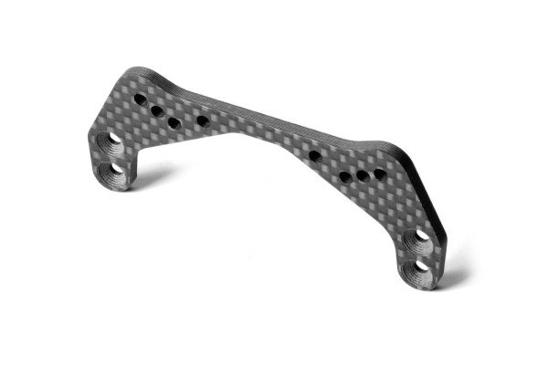 XB2´20 Kohlefaser Dämpferbrücke Vorne 3.0mm