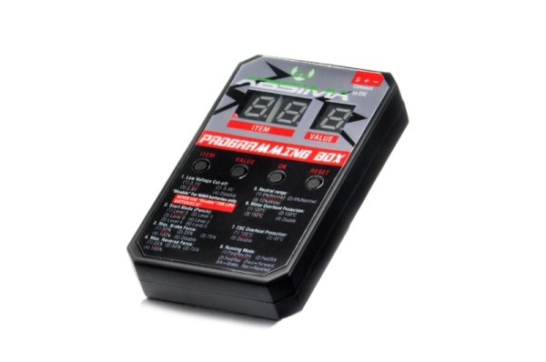 Programmierbox für Absima V2 Brushless Regler