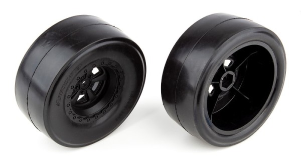 DR10 Rear Wheels and Drag Slick Tires, mount