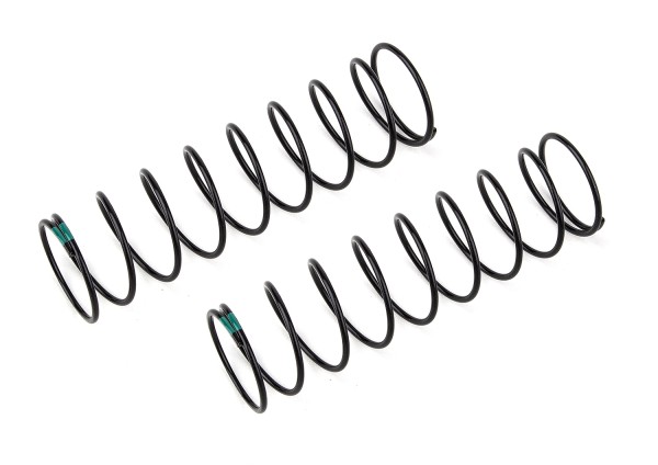 Dämpferfeder 13mm hinten Truck/SC grün (2.2) 72mm, 2 Stück