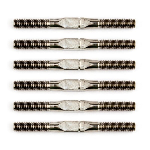 FT 1:14 Titanium Turnbuckle Set, silver