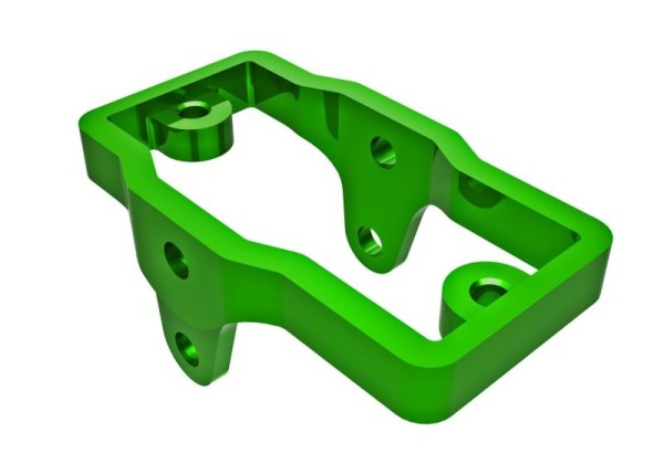 Servo mount, 6061-T6 aluminum (green-anodized)