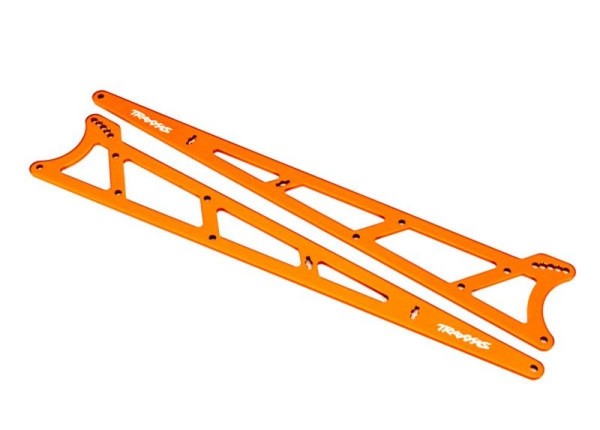 Seitenplatten Wheelie Bar orange Alu (2)