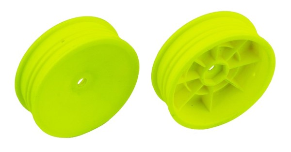 1:10 2WD Frontfelgen Schmal, 12mm, gelb, Team Associated