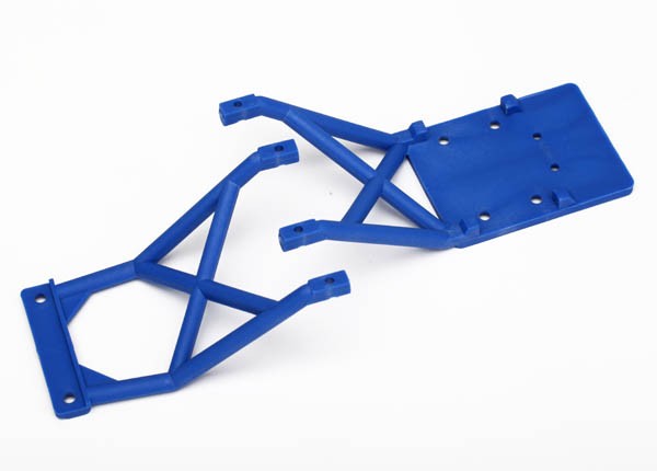 SKID PLATES, FRONT & REAR (BLU