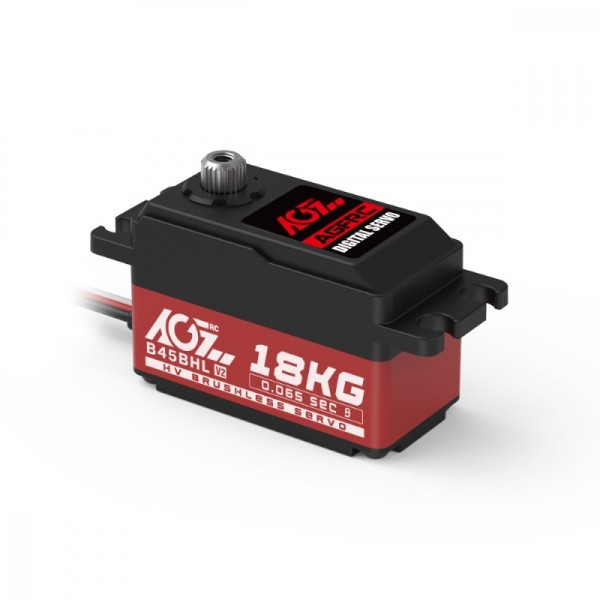B45BHLV2 (8,4V 18kg 0,065s) Low Profile Servo, AGF-RC