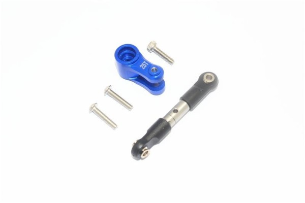 GPM Stainless Steel Tie Rod+25T Alu Servo Horn -5Pc Set