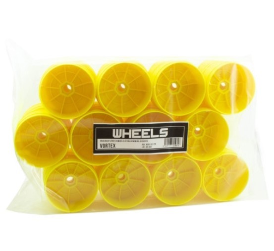 1:8 Buggy Felge VORTEX V2 gelb, ProCircuit -24 Stück-