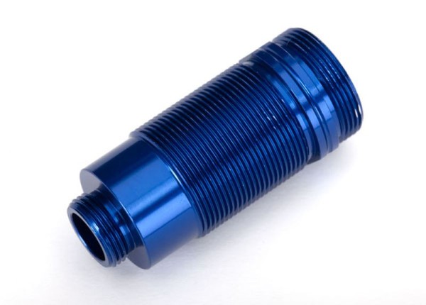 Dämpfergehäuse GTR L blau eloxiert, PTFE-coated (1)