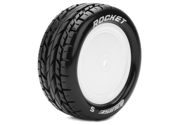 1:10 E-ROCKET 2.2" 4WD Front-Komplettrad, 12mm, Louise
