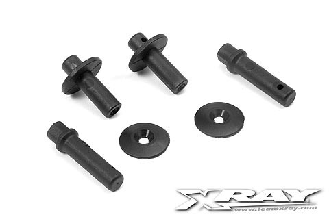 XB2/XB4 Karosseriehalter, Akkuhalter & Flügel-Scheiben V2
