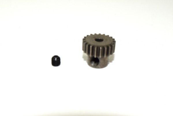 Motorritzel M0.6 21Z Stahl, Ø3,17mm Bohrung