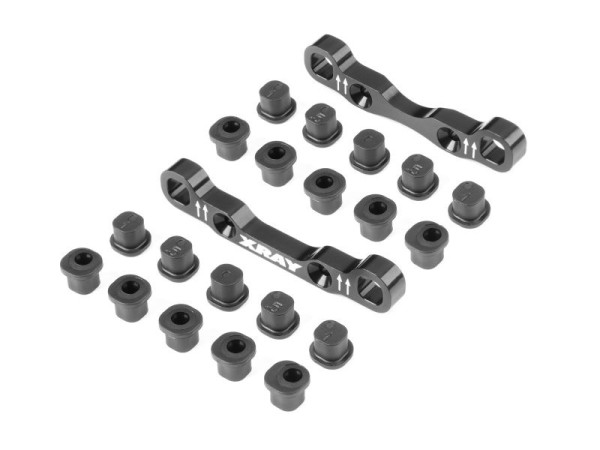 Alu Rear Suspension Holders - Extra High Roll Centers - Set