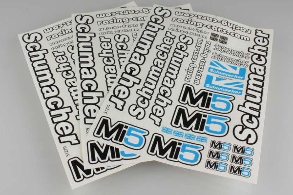 Aufkleberbogen - Mi5 - (pk3)