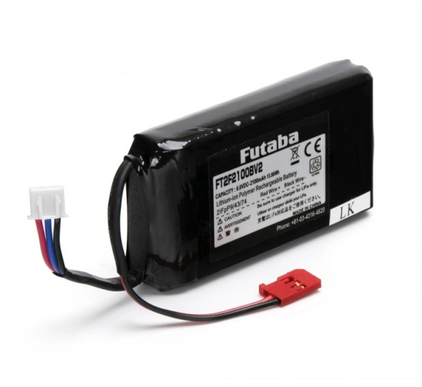 6,6V 2100mAh LiFe Senderakku V2 (Futaba/XH)