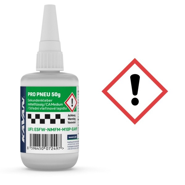 Reifenkleber (grün) mittelflüssig KAVAN PRO (50g)